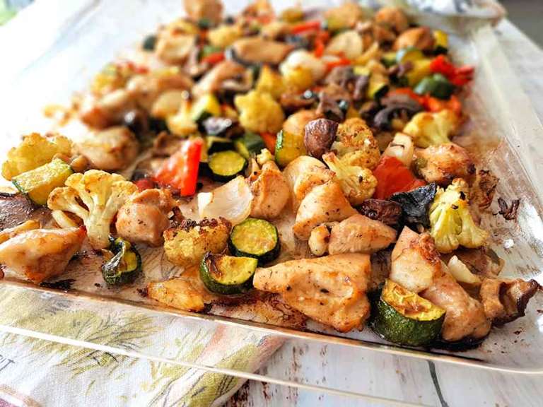 Chicken Tray Bake Recipe Cuisine Fiend